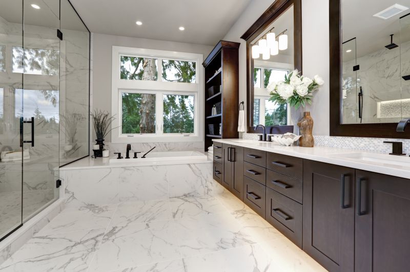 Marble Bathroom Flooring